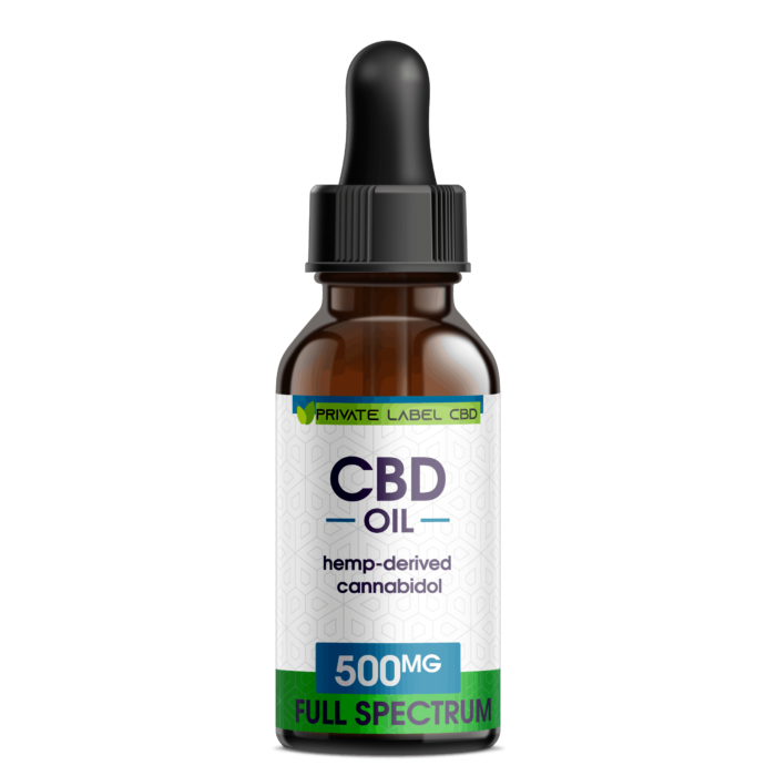 Private Label CBD Full Spectrum Tincture 500mg